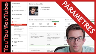 Bien paramétrer sa chaîne Youtube en moins de 15 minutes [upl. by Irrol538]