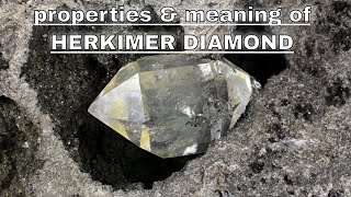 Herkimer Diamond Meaning Benefits and Spiritual Properties [upl. by Bremer523]