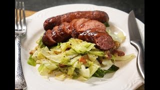 Kielbasa Sausage and Cabbage [upl. by Hewet144]