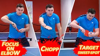 Master DIFFERENT ways to SPIN amp USE the BACKHAND SERVE  TABLE TENNIS  PING PONG  Beginner Serve [upl. by Abbot798]