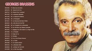 GEORGES BRASSENS LES PLUS GRANDS TUBES  GEORGES BRASSENS CHANSONS [upl. by Rosenblum326]