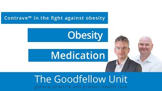 Goodfellow Unit Webinar Contrave™ – a fascinating oral medication in the fight against obesity [upl. by Stephen]