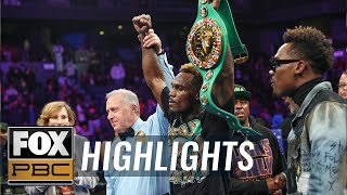 Charlo vs Harrison II Charlo avenges loss now 2time champ  HIGHLIGHTS  PBC ON FOX [upl. by Hermione583]