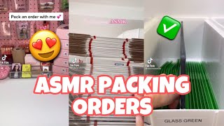 Small Business Check  TikTok ASMR Packing Orders Compilation ✨ [upl. by Marion]