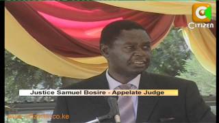 CJ Shortlist Justice Bosire [upl. by Ativet626]