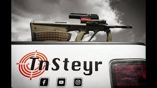 Steyr AUG upgraded Corvusdefensio amp Steyr x3 optic [upl. by Enaelem]