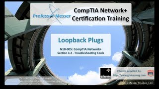 Loopback plugs  CompTIA Network N10005 42 [upl. by Werdnaed]