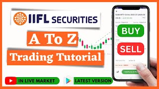 IIFL MOBILE APP TUTORIAL UPDATED VERSION OCT 2022 [upl. by Auqenehs]