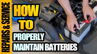 👨‍🔧Mobility Scooters Direct  Battery Proper Use Tutorial [upl. by Arodnap]