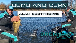 Bomb amp Corn  Alan Scotthorne  Match Fishing [upl. by Enirok]