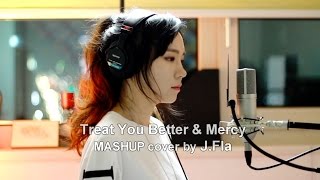 Shawn Mendes  Treat You Better amp Mercy  MASHUP cover by JFla [upl. by Eibur623]