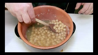 Cómo cocinar garbanzos secos de forma natural [upl. by Otrebor]