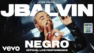 J Balvin  Negro Official Live Performance  Vevo [upl. by Varion404]