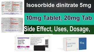 Antianginal drugs pharmacology  isosorbide dinitrate tablets ip 5mg uses in hindi  10mg uses dose [upl. by Omissam]