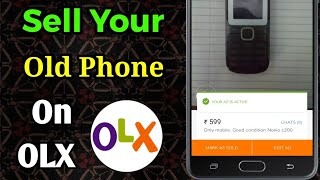 How To Sell Old Mobile On OLX  Purana Phone OLX Pe Kaise Beche  Free Post Ad On OLX  OLX TRICKS [upl. by Roseann]