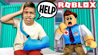 Ferran Ends up in The HOSPITAL in Roblox Brookhaven  Royalty Gaming [upl. by Karleen]