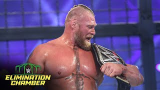 Full WWE Elimination Chamber 2022 highlights WWE Network Exclusive [upl. by Ahsinnor]