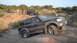 OFFROAD TOYOTA LAND CRUISER VX80PRADO [upl. by Ferna451]