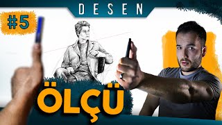 Nasıl Ölçülü Resim Çizilir  Hatasız Resim Çizmenin Sırları  Desen Dersleri 5 [upl. by Isidro353]