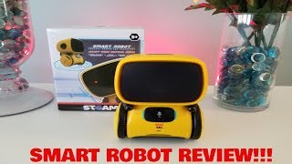 AT  The Interactive SMART Robot STEM Toy Review and Operating Instructions Video [upl. by Zelda]