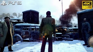 Mafia Definitive Edition  Official Gameplay Reveal  PS4 [upl. by Nilpik]