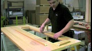 How to Glaze a FD30 Fire Door using our Quickfix Glazing Bead [upl. by Ivets]