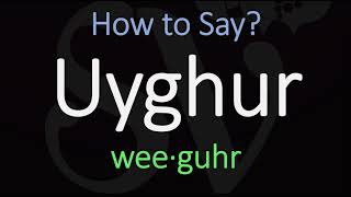 How to Pronounce Uyghur CORRECTLY Meaning amp Pronunciation [upl. by Rosaleen901]