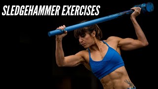 17 SLEDGEHAMMER Exercises  Full Body Sledge Hammer Workout [upl. by Llevaj]