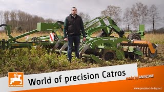 Precision TODAY walkaround Compact disc harrow Catros  AMAZONE [upl. by Wolfgang]