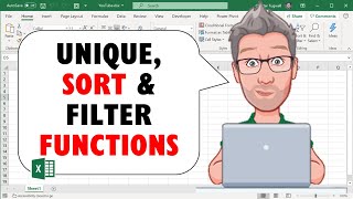 SORT amp FILTER an Excel List Using Just Formulas [upl. by Ityak76]