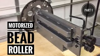 Motorizing a Woodward Fab Bead Roller on the Cheap Part 1 [upl. by Erolyat]