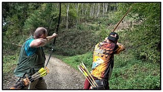 Bogensport Extrem  Unterwegs auf dem BogenparcoursSchwarzwald Teil 1  Extreme Archery [upl. by Zurn651]