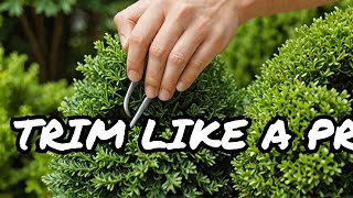 Front House Landscaping Ideas for Pruning  How to Trim Arborvitaes [upl. by Gabey207]