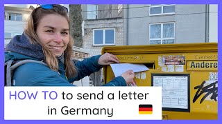 📮 How to SEND A LETTER in Germany A COMPLETE GUIDE for EXPATS [upl. by Searcy42]