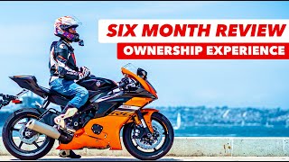 2020 Yamaha R6 Review Six Month Ownership Experience 👍👎 [upl. by Nabru]