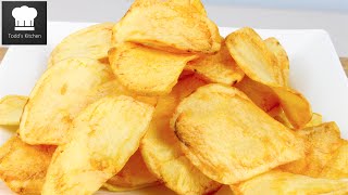 HOW TO MAKE POTATO CHIPS  CRISPS [upl. by Amaras]