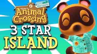 5 EASY STEPS How to Get a 3 Star Island in Animal Crossing New Horizons Step by Step Guide [upl. by Hunfredo]