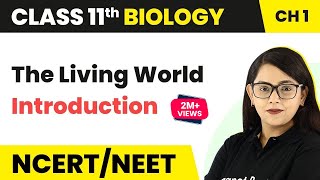 The Living World  Introduction  Class 11 Biology Chapter 1 NCERTCBSE [upl. by Euqinor]