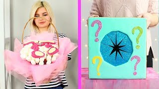 DIY Geschenke Selber Machen  12 Coole Geschenkideen Und Tricks [upl. by Ecinahc264]