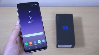 Samsung Galaxy S8  Unboxing amp First Look 4K [upl. by Atahs]