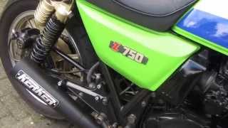 Kawasaki Gpz750 R1 Kerker [upl. by Donnamarie517]