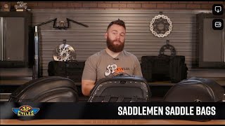 Saddlemen Saddle Bags Overview [upl. by Hakceber]