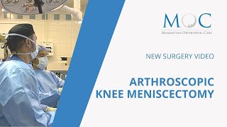 New surgery video Arthroscopic Knee Meniscectomy [upl. by Alvie]