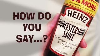 How Do You Say Worcestershire Sauce Jersey Joe  237 [upl. by Drofhsa]