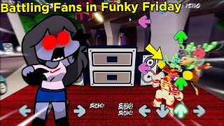 PghLFilms Battles His Own Fans in Roblox Friday Night Funkin [upl. by Aisatna]