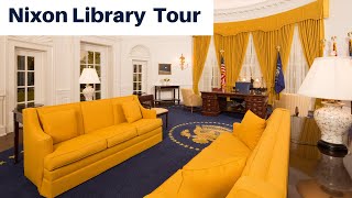 Richard Nixon Library and Museum  Video Tour [upl. by Llemaj]