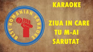 KARAOKE Ziua in care tu mai sarutat Negativ Versuri [upl. by Nooj349]