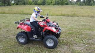 QUAD KYMCO MXU 250 [upl. by Eppesiug]