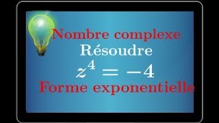 Nombre Complexe • Exercice Type Bac • Équation • Forme exponentielle • Argument • Conjugué IMPORTANT [upl. by Obaza]