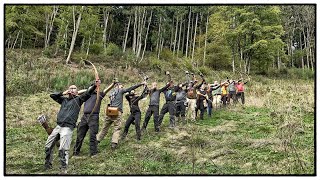 Bogensport Extrem  Unterwegs auf dem BogenparcoursSchwarzwald Teil 2  Extreme Archery [upl. by Urian981]